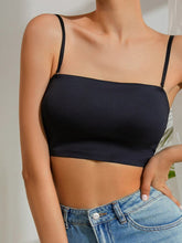 Non-steel ring non-marking breathable strapless wrap backless bra